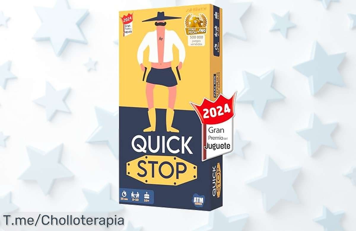 ¡Atrévete a vivir la aventura con Quick Stop, el juego de mesa que hará estallar tu diversión! Oferta increíble y limitada, ¡no te quedes sin él!