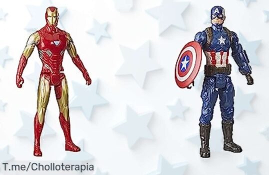 Aventuras Épicas Con El Capitán América Y Iron Man: ¡Figuras De Acción De 30 Cm A Un Precio Loco! Crea Tu Propio Universo Marvel, ¡Compra Ya Antes De Que Se Agoten!