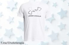 Brilla en el gym con la camiseta Under Armour y olvídate de las manchas; aprovecha este ofertón único que no volverás a ver, ¡compra ahora antes de que se agote!