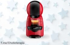 Cafetera Dolce Gusto Krups Piccolo XS Roja: ¡El super chollo que te regala café perfecto en segundos! No dejes pasar este ofertón único, compra ya antes de que se agote