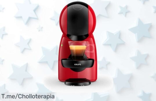 Cafetera Dolce Gusto Krups Piccolo XS Roja: ¡El super chollo que te regala café perfecto en segundos! No dejes pasar este ofertón único, compra ya antes de que se agote