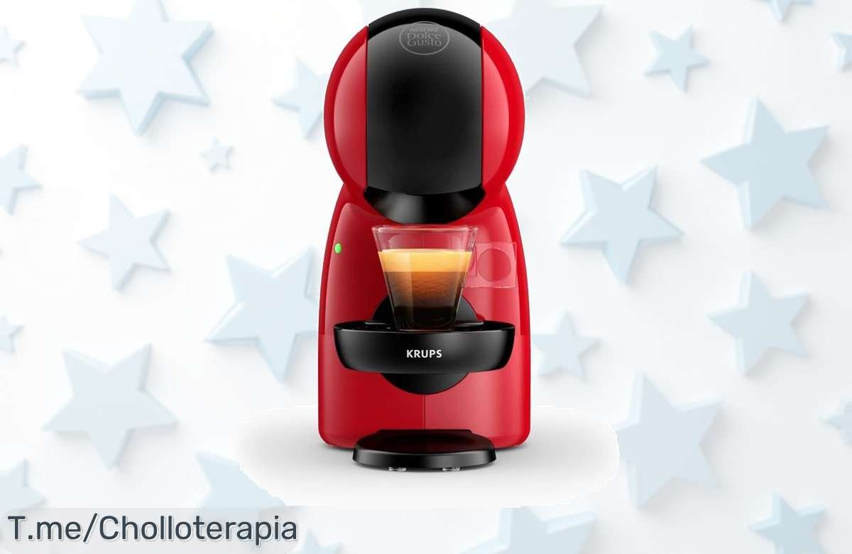 Cafetera Dolce Gusto Krups Piccolo XS Roja: ¡El super chollo que te regala café perfecto en segundos! No dejes pasar este ofertón único, compra ya antes de que se agote.