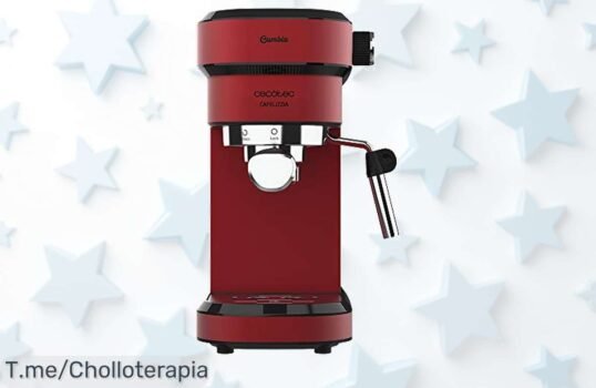 Cafetera express Cecotec Cafelizzia 790 Shiny en oferta con descuento brutal: Prepara café como un barista en casa y disfruta de su espuma perfecta ¡Compra ya antes que se agote!
