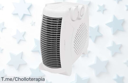 Calefactor Clatronic HL 3379: Calor al instante y refresco en un super chollo portátil que no te puedes perder, ¡aprovecha este ofertón antes de que se agote!