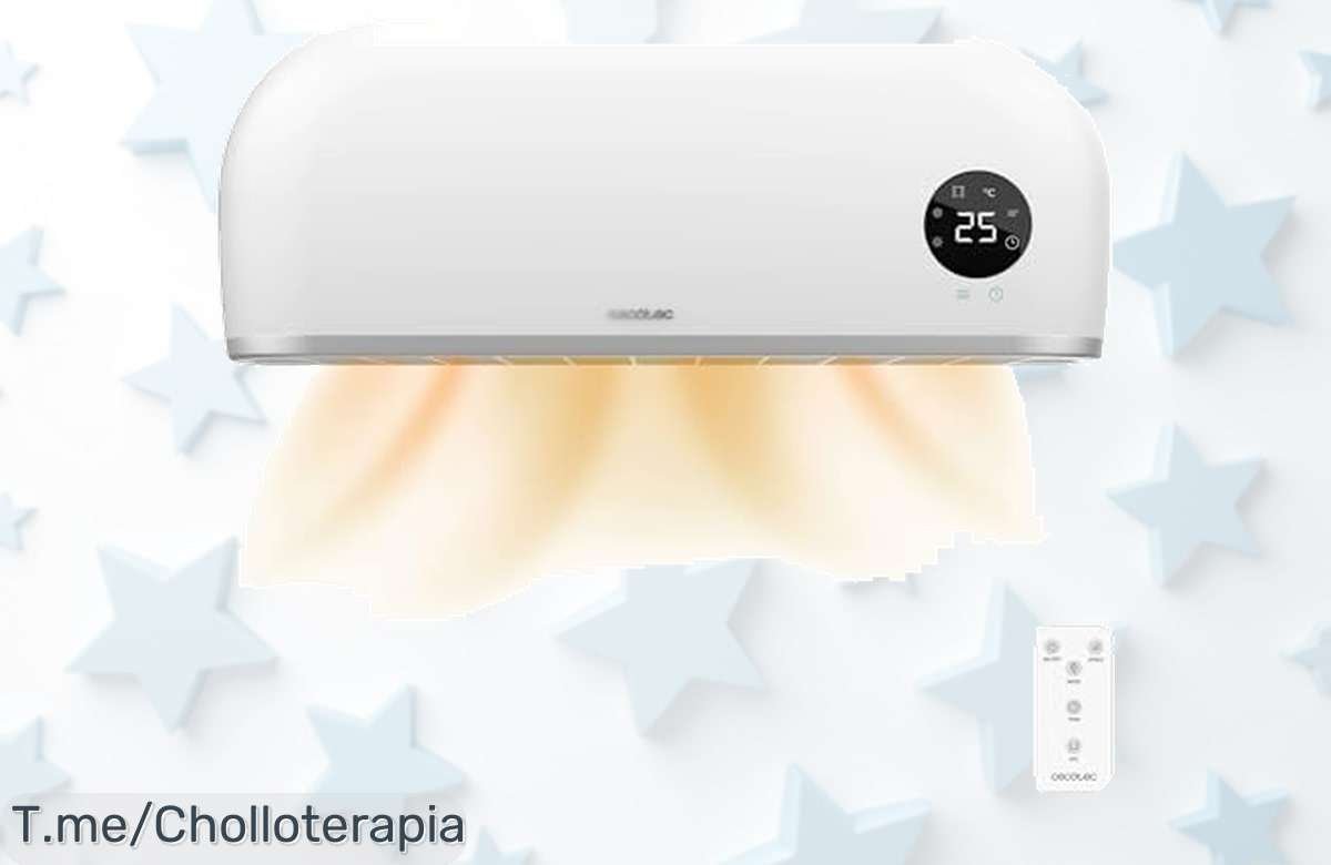 Calefactor cerámico ReadyWarm 2000 Max: el super chollo que te calienta al instante, con mando a distancia y temporizador. Aprovecha esta oferta brutal antes de que se agote.