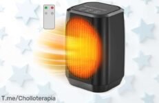Calentador Oscilante a Precio Loco: Calienta Tu Espacio con 1200W de Potencia, Aprovecha Este Super Chollo Limitado y No Te Quedes Sin el Tuyo ¡Actúa Ya!