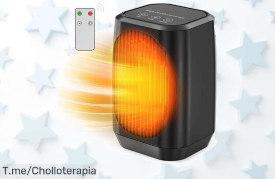 Calentador Oscilante a Precio Loco: Calienta Tu Espacio con 1200W de Potencia, Aprovecha Este Super Chollo Limitado y No Te Quedes Sin el Tuyo ¡Actúa Ya!