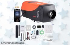 Calentador de Aire Diesel 12V a un precio loco: calor constante por 16 horas y control desde tu móvil ¡Aprovecha este ofertón, compra ahora antes que se agote!