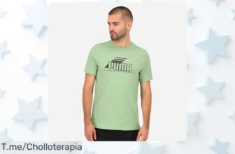 Camiseta Fitness Puma Hombre Verde: ¡Super chollo de calidad que te hará brillar en el gym! No dejes pasar esta oportunidad única, compra ya antes que se agoten