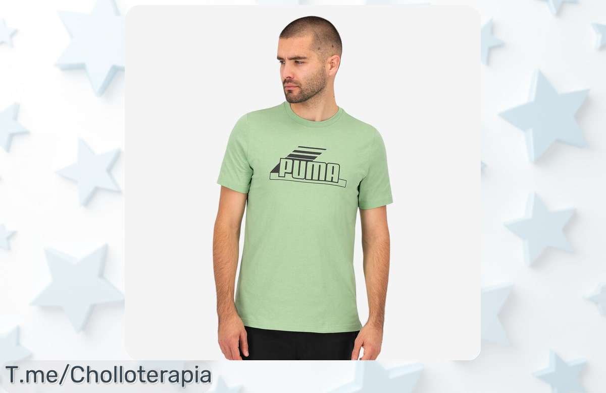 Camiseta Fitness Puma Hombre Verde: ¡Super chollo de calidad que te hará brillar en el gym! No dejes pasar esta oportunidad única, compra ya antes que se agoten.