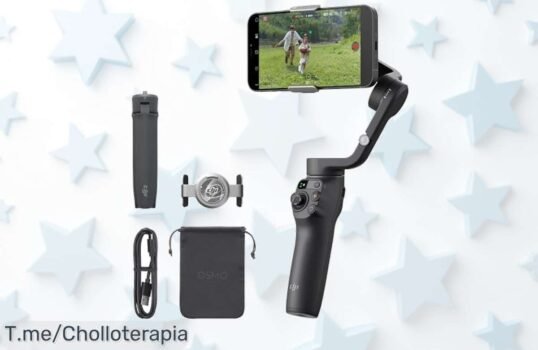 Captura momentos increíbles con el DJI OSMO Mobile 6, estabilizador portátil a precio loco y acabado profesional ¡Aprovecha este ofertón antes de que se agote!