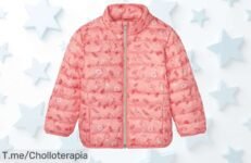 Chaqueta ligera rosa estampada: El super chollo que tu niño necesita para lucir divertido y estiloso, ¡ofertón limitado! Compra ahora antes de que se agote