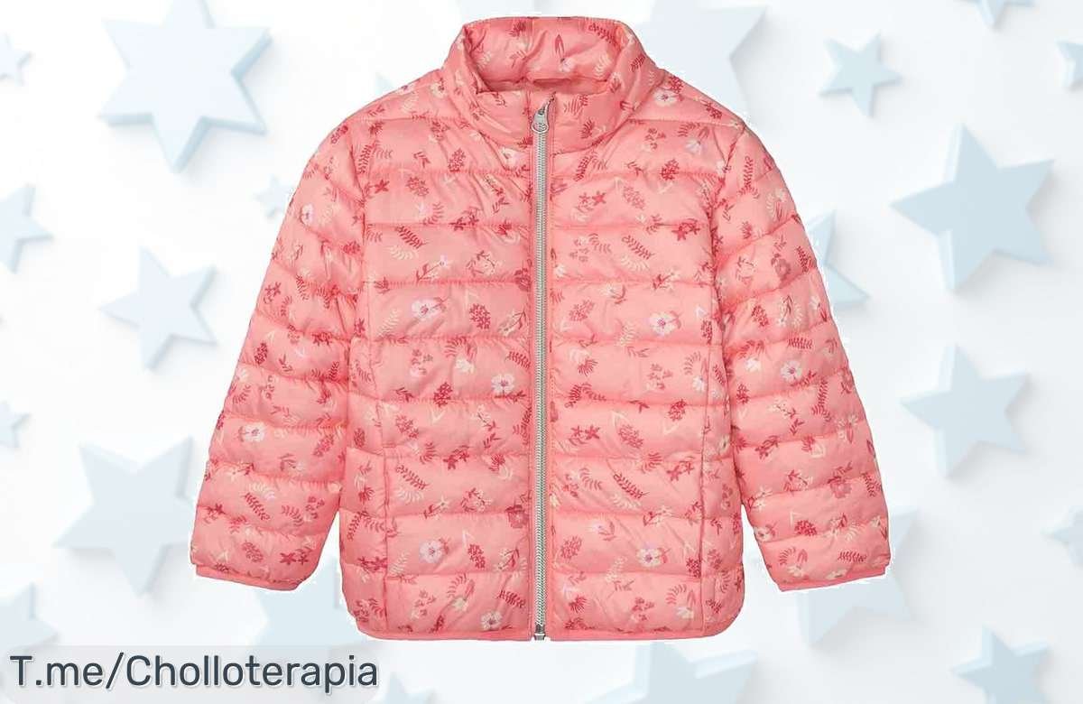 Chaqueta ligera rosa estampada: El super chollo que tu niño necesita para lucir divertido y estiloso, ¡ofertón limitado! Compra ahora antes de que se agote.