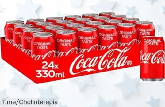 Cocacola Sabor Zero en Lata: ¡Llévate una caja de 24 y disfruta de pura alegría a un precio loco! Oferta limitada, así que no esperes más y compra ahora