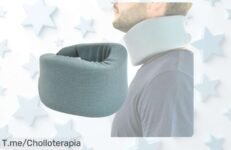 Colocando Un Collarín Cervical Blando A Tu Cuello Aliviarás El Dolor Como Nunca Antes Con Este Ofertón Especial ¡No Dejes Pasar Esta Ganga, Hazlo Ya!