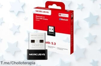 Conéctate al futuro con Mercusys MA530: Bluetooth 53 a precio loco, velocidad y fiabilidad mejoradas Aprovecha este ofertón antes de que se agote ¡Compra ya!