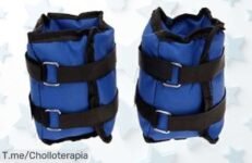 Conquista tus metas con las pesas ajustables para tobillos y muñecas a un precio loco, aumenta tu fuerza de 1KG a 5KG ¡Aprovecha este super chollo antes que se agoten!