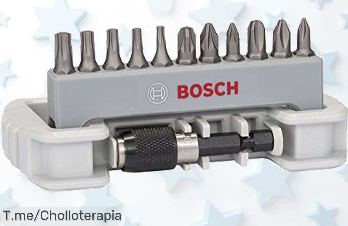 Consigue el Set de 11+1 Puntas Bosch Professional a un precio loco, calidad superior y versatilidad total. ¡No te quedes sin él, las ofertas vuelan rápido!