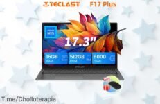 Consigue el Teclast F17Plus de 17,3 con descuento brutal: potente Intel N95 y teclado retroiluminado ¡No te lo pierdas! Stock limitado, actúa ya y aprovecha este ofertón único
