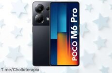 Consigue el Xiaomi POCO M6 Pro con 8GB de RAM y cámara de 64MP a un precio loco, ¡una oferta nunca vista! Acelera tu compra antes que se agote esta ganga