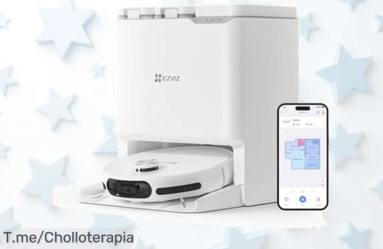 Consigue el potente EZVIZ Robot Aspirador y Friegasuelos con navegación avanzada a un precio loco Oferta limitada, actúa ya antes de que se agote esta oportunidad única