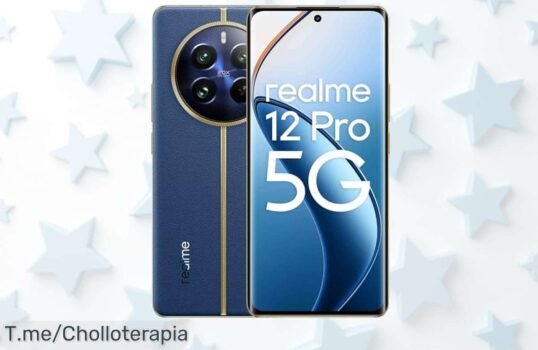 Consigue el realme 12 Pro 5G a un precio loco, crea retratos impresionantes y disfruta de su pantalla curva ¡Oferta limitada que no te puedes perder!