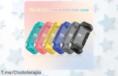 Consigue la funda Switch Lite que tu consola necesita con un agarre increíble y antideslizante Ofertón limitado para que brille ahora, ¡no lo dejes escapar!