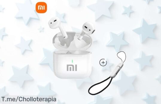 Consigue los XIAOMI AP06 Truly Wireless Buds5 a un precio loco y disfruta de sonido HIFI en tus entrenos, ¡aprovecha este ofertón antes que se agoten!