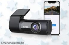 Consigue tu KAWA Dashcam 2K con grabación de emergencia y visión nocturna a un precio loco, ¡aprovecha este ofertón antes que se agote!