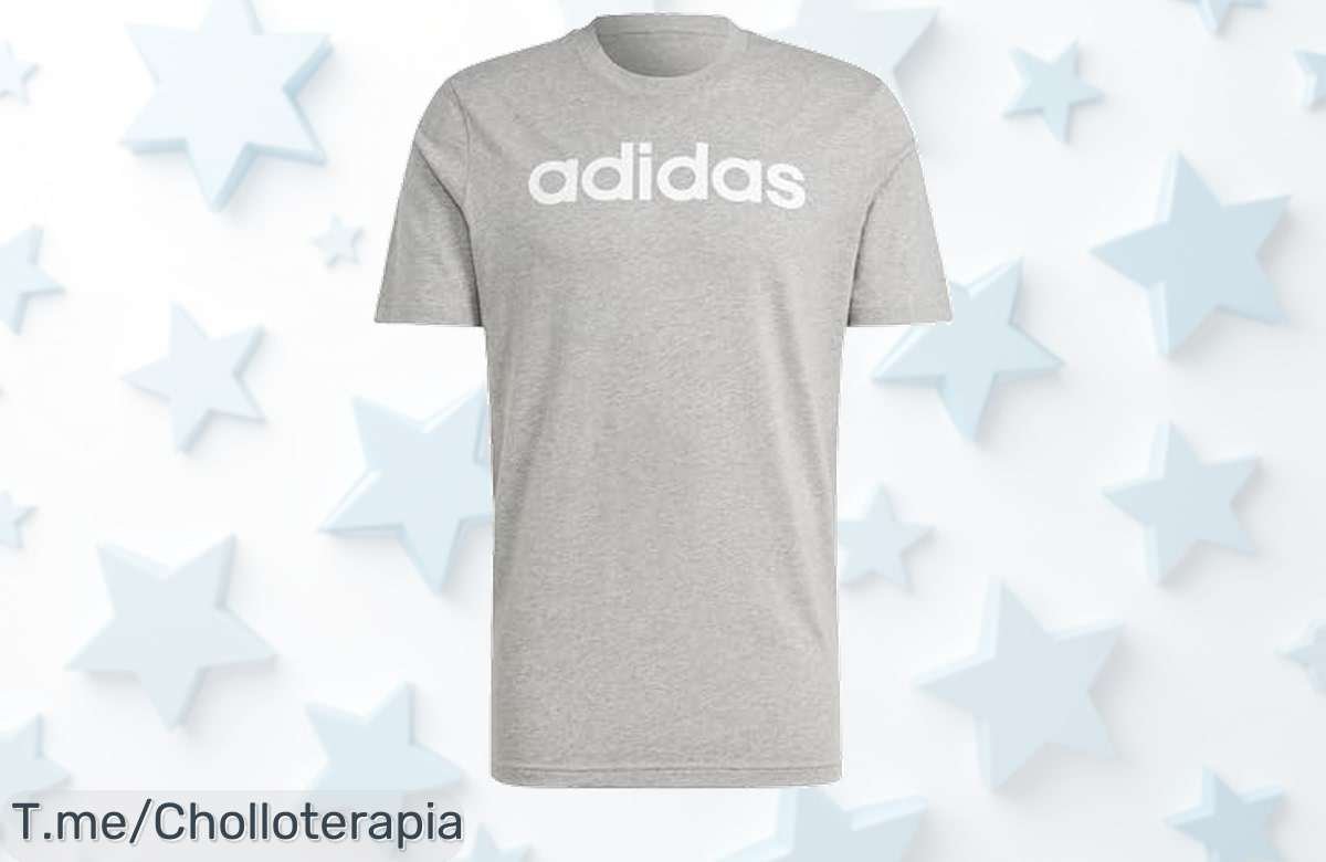 Consigue tu camiseta adidas Essentials a un precio loco y con descuento brutal, ¡comodidad y estilo en cada momento! Apresúrate antes de que se agoten.