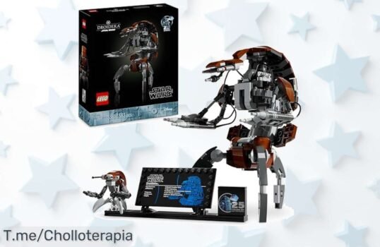 Construye tu Droideka de Star Wars en un super chollo: ¡celebra el 25 aniversario de LEGO! Aprovecha este ofertón y luce esta figura limitada Compra ya antes que se agote
