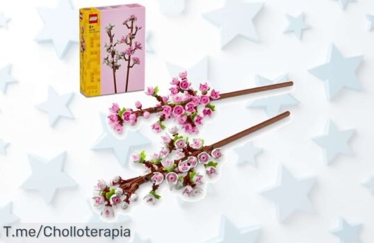 Crea tu ramo de LEGO Flores de Cerezo y llena tu hogar de color con este ofertón único que todos envidiarán ¡Apresúrate, la oferta es limitada y no puedes dejarla pasar!