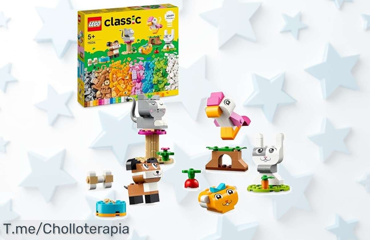 Crea tus propias mascotas de juguete con LEGO Classic a un precio loco: 10 ideas divertidas para despertar la imaginación. ¡No te quedes sin el tuyo, date prisa!
