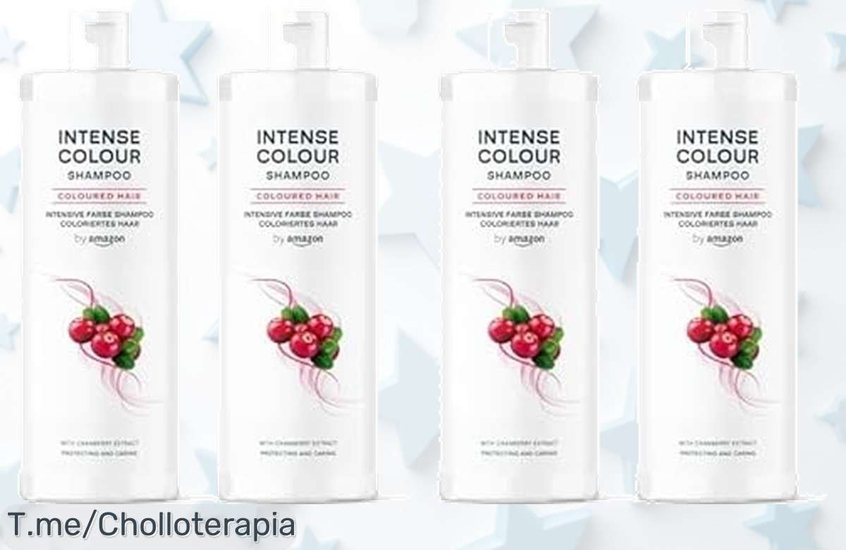 Cuida tu color con el champú de Amazon: brillo deslumbrante y limpieza profunda en un pack especial. ¡No te pierdas este super chollo, compra ahora antes que se agote!