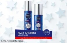 Dale a tu piel el cuidado que merece con NIVEA MEN POWER Pack: ¡hidratación instantánea y revitalización en un solo paso! Super chollo limitado, ¡compra ya antes de que se agote!