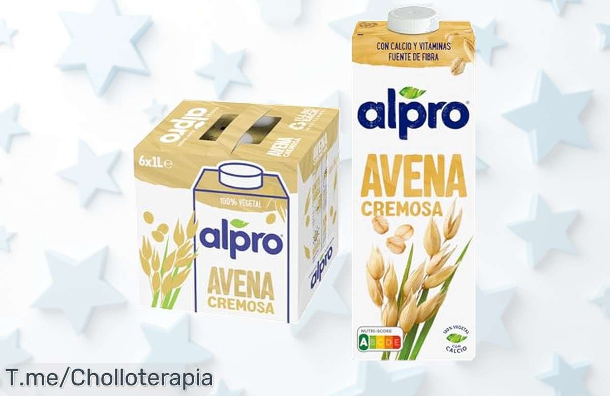 Descubre Alpro Bebida Vegetal de Avena: Nutrición sin lactosa ni azúcares, super chollo para tu salud. ¡Hazte con el pack ahora antes que se agote esta oferta única!
