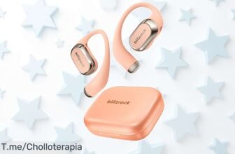 Descubre BlitzRock: Auriculares de Oreja Abierta con 40H de sonido equilibrado y llamadas inteligentes, ¡super chollo que no podrás dejar pasar! Compra ya antes que se agoten