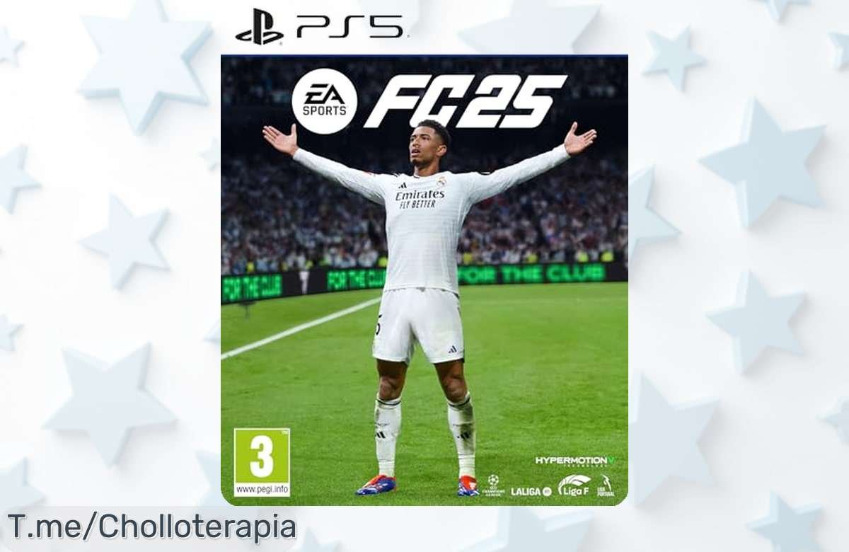 Descubre EA SPORTS FC 25, forma tu equipo de sueños y vive la emoción del fútbol con un super chollo que no podrás dejar pasar. ¡Compra ahora antes que se acabe!