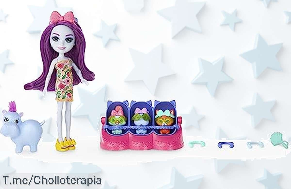 Descubre Enchantimals: ¡12 sorpresas mágicas con Hedda Hippo y su hipopótamo! Aventura irresistible a un precio loco, oferta limitada que vuela rápido. ¡Compra ya!