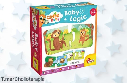 Descubre Lisciani Lógica Bebé, un super chollo que potencia la creatividad de tus peques con 12 rompecabezas ¡Aprovecha este ofertón antes de que se agote!