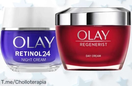 Descubre Olay Regenerist Retinol24 y Crema Facial de Día: ¡Luce piel radiante con un super chollo que elimina líneas en solo 14 noches! Oferta limitada, no te lo pierdas