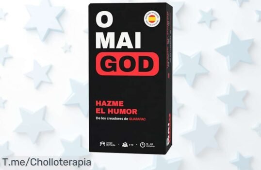 Descubre Omaigod, el juego de cartas que desata 480 risas locas y convierte tus fiestas en momentos inolvidables ¡Aprovecha este super chollo antes de que se agote!