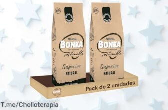 Descubre el Bonka Café en grano tostado natural, disfruta de un sabor espresso único con este super chollo de 2 kg ¡Compra ya antes que se agote!