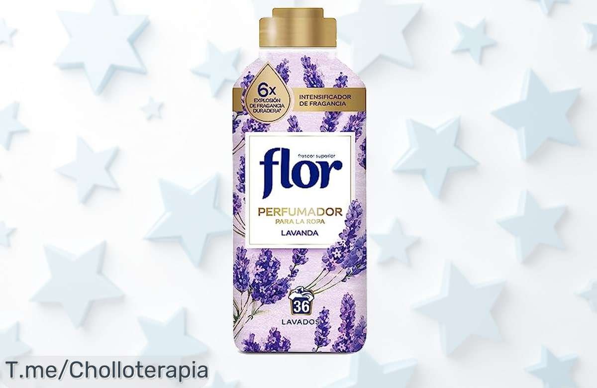 Descubre el Chollo de la Lavanda: Perfuma Tu Ropa 36 Veces en Agua Fría, Ideal para Todos. ¡No Pierdas Este Ofertón Único Antes de Que Se Agote!