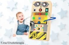 Descubre el Criolpo Busy Board, un juguete Montessori que despierta la curiosidad y ofrece diversión ilimitada Aprovecha este ofertón exclusivo y compra ya antes de que se acabe