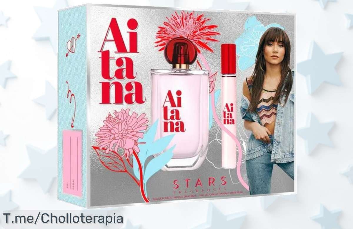 Descubre el Estuche Aitana STARS: Eau De Toilette 80ml y 10ml de pura maravilla, un super chollo perfumado que no puedes dejar pasar. ¡Compra ahora antes de que se agote!