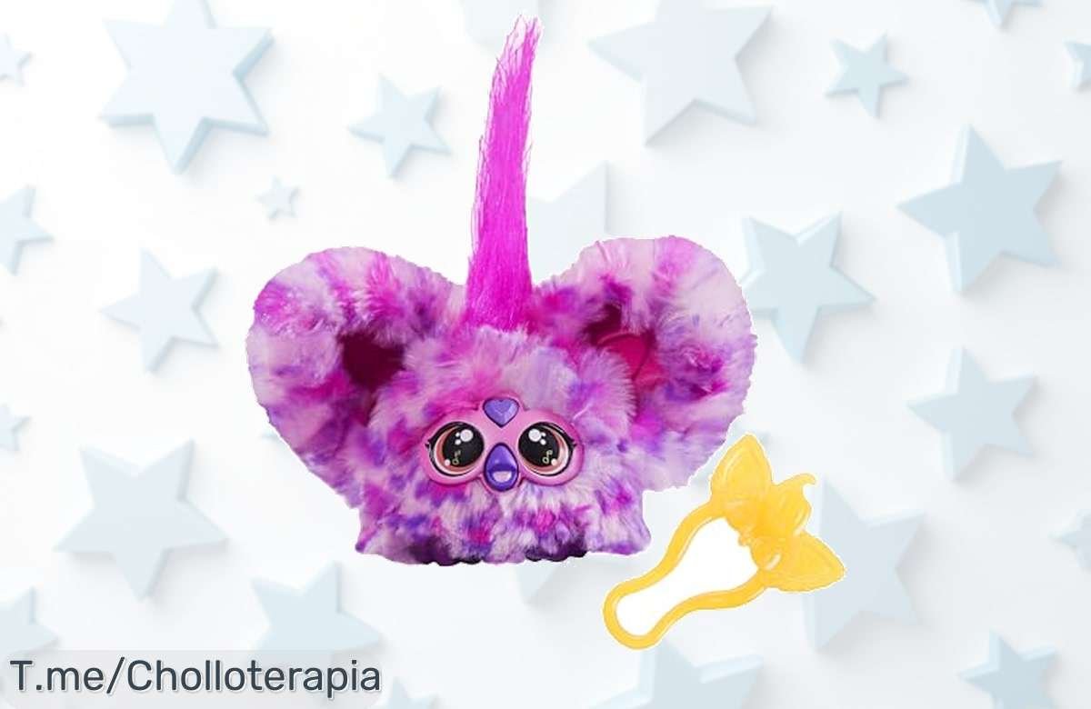 Descubre el Furby HipBop, ¡el minipeluchito que baila y canta con más de 45 sonidos locos! No te pierdas este super chollo, compra ahora antes de que se agote.