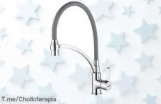 Descubre el Grifo Monomando que Transformará tu Cocina: Ducha Flexible y Estilo Moderno a Precio Loco ¡Aprovecha este Ofertón Único Antes de Que Se Agote!