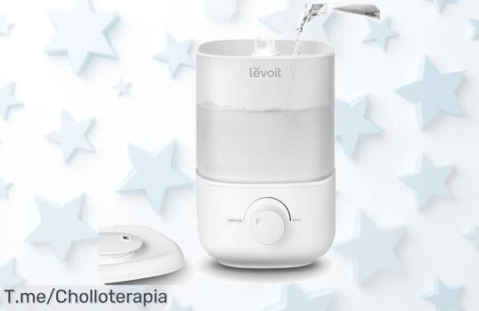 Descubre el Humidificador LEVOIT para Bebés a un precio loco: Super silencioso y con nebulización 360° que garantiza un descanso perfecto ¡Cómpralo ya antes de que se agote!
