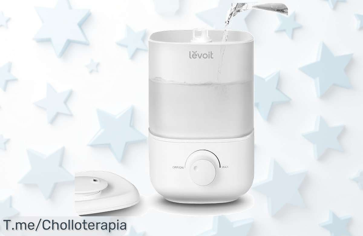 Descubre el Humidificador LEVOIT para Bebés a un precio loco: Super silencioso y con nebulización 360° que garantiza un descanso perfecto. ¡Cómpralo ya antes de que se agote!